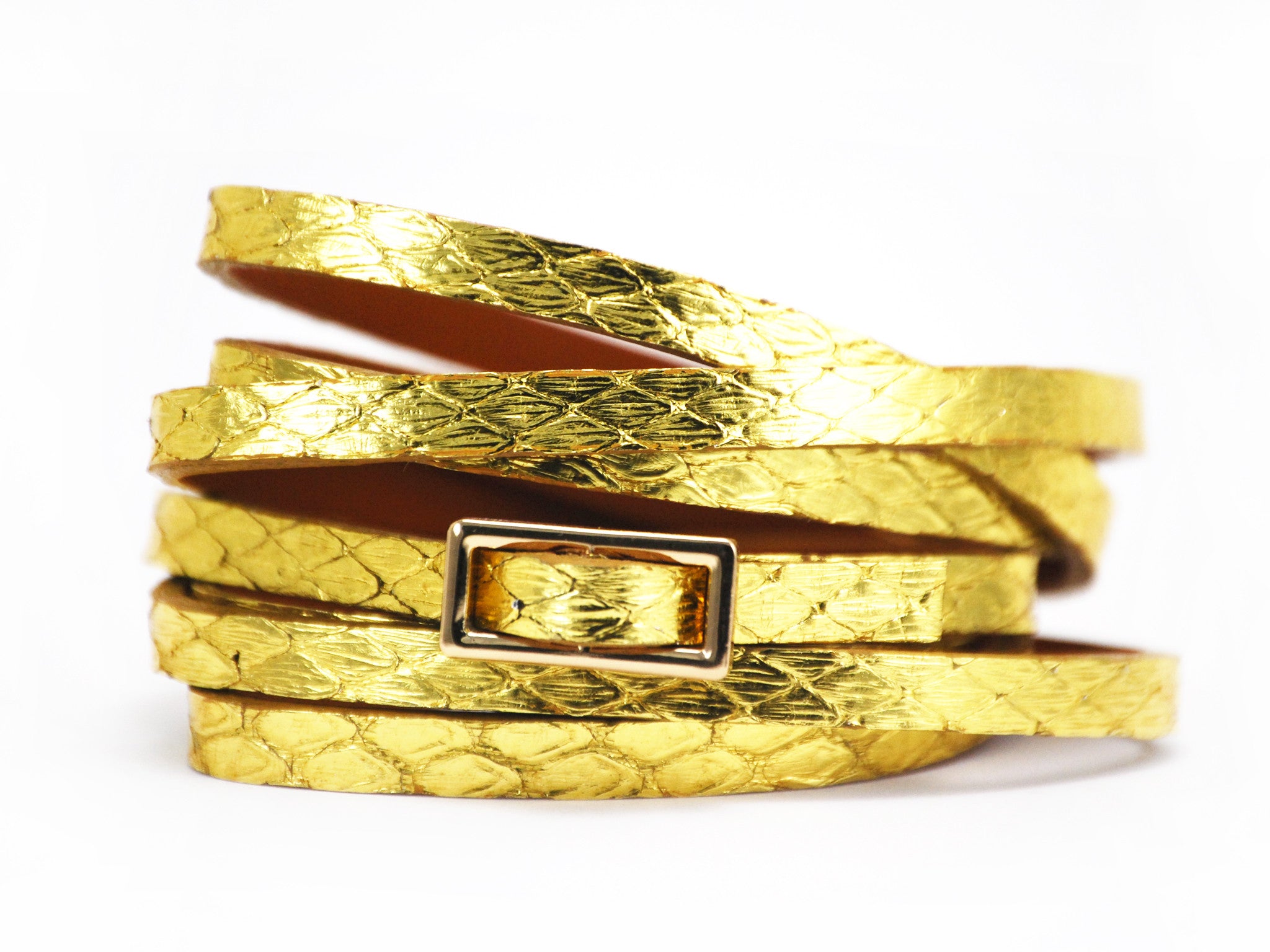 ブレスレット LANARCHIVE snake line tail bracelet 5LINEBRASSBRACEL_c492afda-8c23