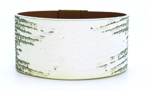 SALE Wide Turnlock Cuff Spotted Ring Lizard