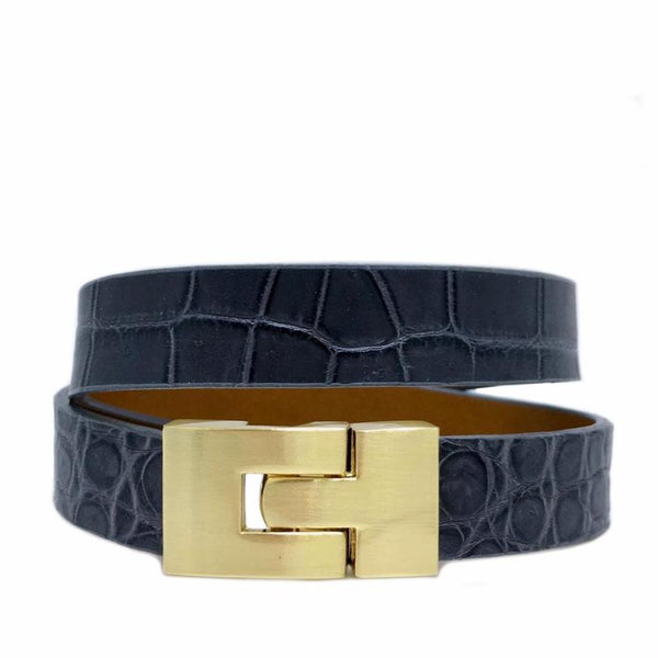 SALE Double Jigsaw Bracelet Rain Alligator