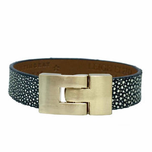 SALE Single Jigsaw Bracelet Silver Hologram Stingray