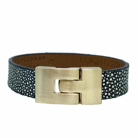 SALE Single Jigsaw Bracelet Silver Hologram Stingray