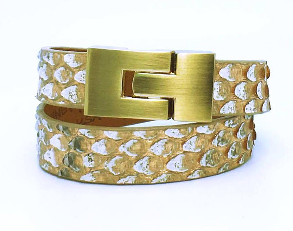 Double Jigsaw Bracelet Cielo Python