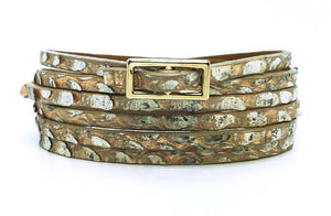 SALE Six Wrap Bracelet Cielo Python